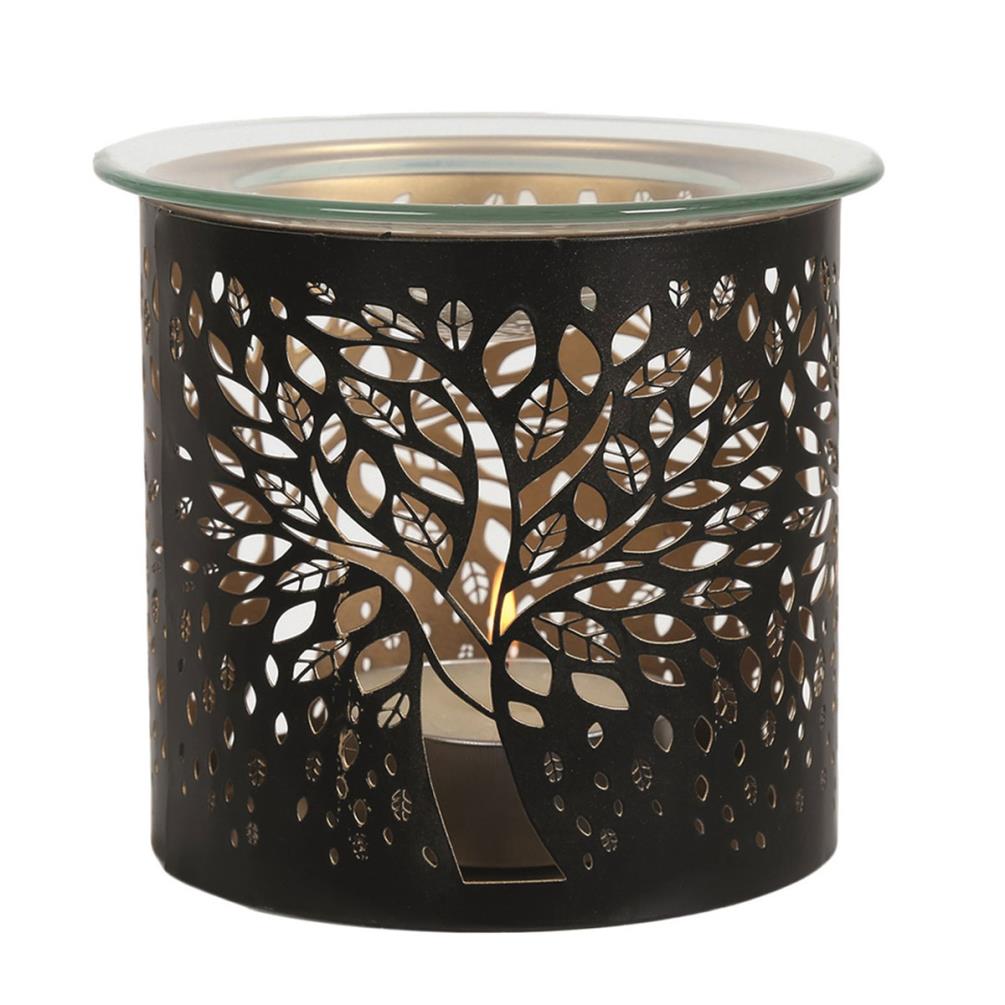Aroma Black Tree of Life Jar Sleeve & Wax Melt Warmer Extra Image 1
